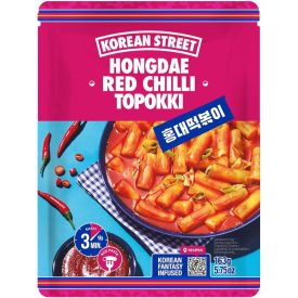 Instant rice cakes with red chilli sauce, Hongdae, sweet-spicy, 163g