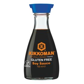 Naturally brewed gluten free soy sauce Tamari, Kikkoman, 150ml DISP
