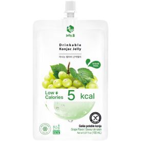 Konjac jelly with grape flavour, with sweeteners, Jelly. B, 150ml