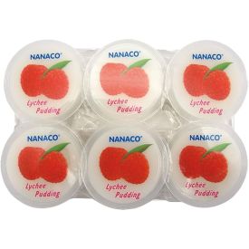 Jelly Dessert Nata De Coco with Lychee Flavour, 480g (6x80g)