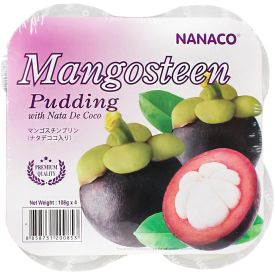 Jelly Dessert Nata De Coco with Mangosteen Flavour, 432g (4x108g)