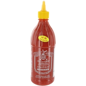 Hot Chilli Sauce Sriracha, without E621, EAGLOBE, 680ml