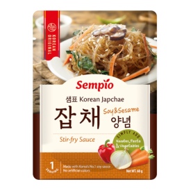 Korejiešu Stir-Fry mērce, Japchae, sojas un sezama; 60g