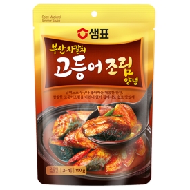 Корейский соус для тушения, скумбрия, острый; 150 г