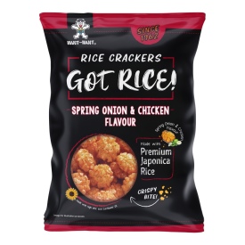 Рисовые крекеры с вкусом курицы и шнитт-лука, 100г