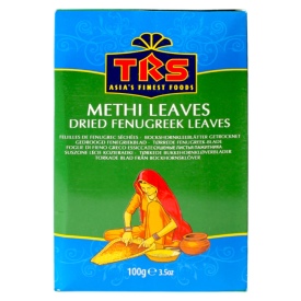 Sierāboliņa lapas Methi, kaltētas, 100g