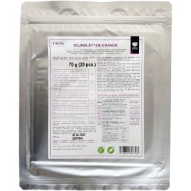 Sojas lapas, oranžas, 20gab., 70g