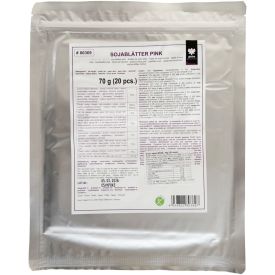 Soy wrappers, pink, 20pcs., 70g