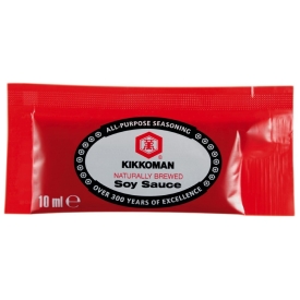 Naturally brewed soy sauce, 400pcs.x10ml, Kikkoman, 4l